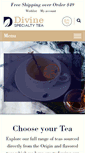 Mobile Screenshot of divinespecialty-tea.com